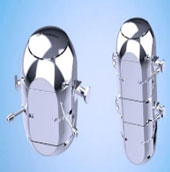 Double head for filling peristaltic pump